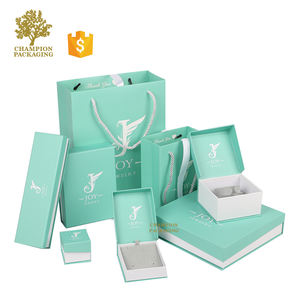 Cajas de regalo de joyería de papel pequeñas para collar, pendiente, anillo, colgante, pulsera, <span class=keywords><strong>tobillera</strong></span>, joyero, caja de embalaje - Product Image 1