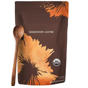 Café Orgânico Arábica RYZE em Pó com Cogumelos Marca Própria Café Moído OEM Café Instantâneo de Alta Qualidade com Juba de Leão e Chaga - Product Image 1