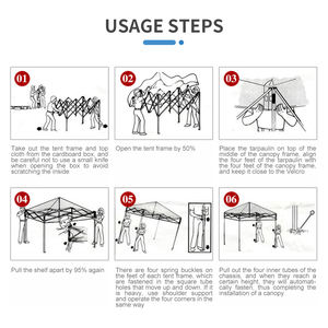 <span class=keywords><strong>Promo</strong></span> promozionale a colori con stampa a baldacchino per tenda personalizzata evento espositivo personalizzato tenda a comparsa personalizzata tenda personalizzata - Product Image 6