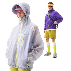 <b>Lightweight</b> UPF50 Anti-UV Hiking Jacket Breathable Cool Outdoor Activities <b>Long</b> Sleeve Motorbike <b>Coat</b> Sun Protective Jas for - Product Image 2