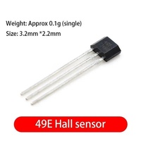 Sensor lineal Hall OH49E 49E de alta sensibilidad S49E SS49E para coches eléctricos, sensores magnéticos de giro, proveedor de componentes electrónicos