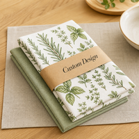 Serviette de cuisine en microfibre, sublimation, ODM, marque privée