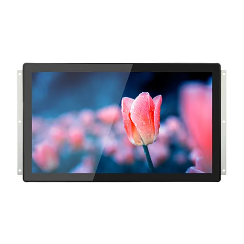 Monitor lcd industriale da 21.5 pollici monitor touch screen capacitivo con monitor hdmi vga a cornice aperta