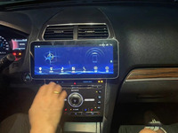 Pour 11-18 12.3 13" Écran tactile Android Auto pour voiture, caméra de recul 360°, lecteur DVD, GPS, navigateurs, radio FM stéréo