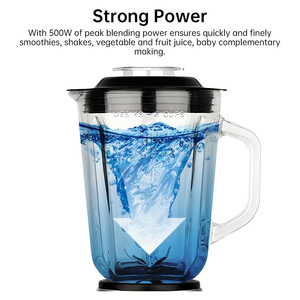 Licuadora Eléctrica, Licuadora Doméstica, Mezcladora, Máquina para Hacer Smoothies, Exprimidor de Frutas Eléctrico - Product Image 4