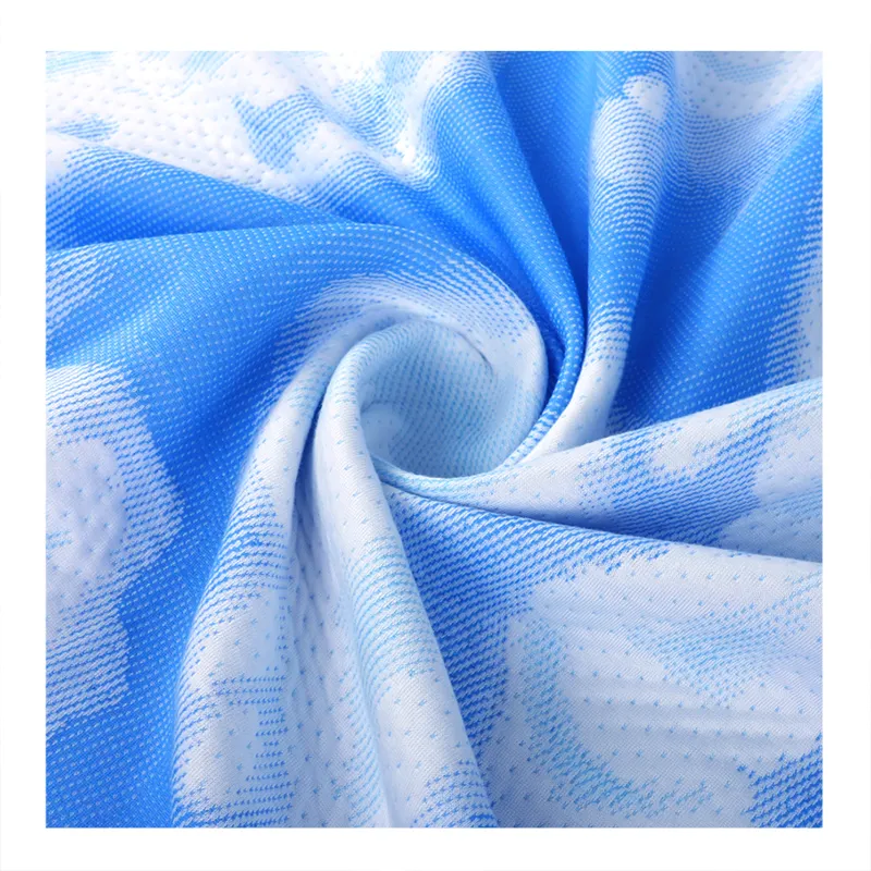 Nuovo stile vendite dirette della fabbrica tessuto a maglia 400g 220cm di larghezza divano cuscino tessuto materasso