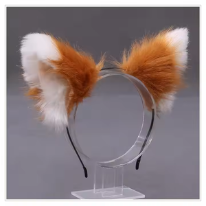 Lolita <span class=keywords><strong>Cat</strong></span> Ears عقال Bowknot تأثيري زي حزب إكسسوار لأنيمي الأحداث لعصابات الرأس - Product Image 1