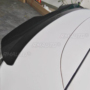 100cm Universal Roof Spoiler Car-Styling ABS <b>Black</b> Spoilers P-Style Tail Spoiler DIY Refit Spoiler Rear <b>Wing</b> Lip Trim Sticker - Product Image 3