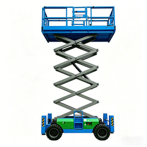 แท่นยกแบบกรรไกร 12 เมตร รองรับน้ำหนัก 450 กก. สำหรับงานติดตั้งโครงเหล็ก จากโรงงานผู้ผลิตโดยตรง - Product Image 6