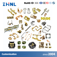 Piezas de Contacto Metálicas de Precisión para Interruptores y Enchufes de Pared, Fabricadas en Latón y Cobre, OEM ODM, para UE, Reino Unido, EE. UU. y Australia