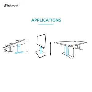 500 מ "מ כבד חובה 12v 24v dc מפעילים ליניארי 3 שלב הרמת טור מגנט קבוע לשימוש ביתי - Product Image 6