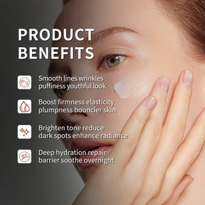 Crema Viso Vegana Biologica Erboristica Illuminante e Anti-Età con Bakuchiol, Vitamina C ed E, Private Label Midnight Miracle - Campione Gratuito - Product Image 4