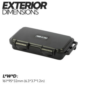 공장 직판 <span class=keywords><strong>ABS</strong></span> 하드 캐리 케이스, 폼 내장 메모리 카드 보관용 공구함, 충격 방지 보호 도구 상자 - Product Image 3