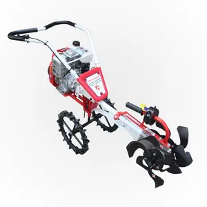 132cc mini power tiller cultivator agricultural with farm tools and equipment