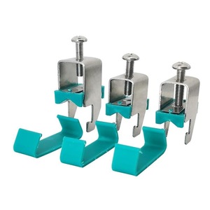 C-kênh kẹp thợ điện Ống kẹp thép không gỉ vuông ống kẹp - Product Image 3