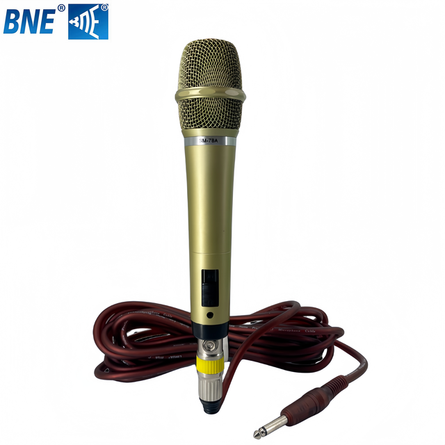 OEM SM-78A Cardioid Dynamic Wired Vocal Microphone with On/Off Switch for KTV Speech Conference Stage Performance Live Concerts