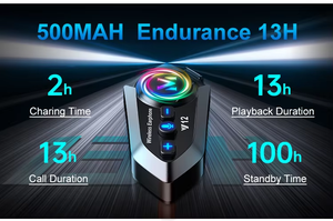 Không Dây Stereo ABS Mũ bảo hiểm tai nghe với microphone cho xe máy riders' phụ kiện <span class=keywords><strong>intercom</strong></span> sản xuất - Product Image 6