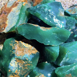 Hiếm Chất lượng cao Natur đá quý màu xanh lá cây thô <span class=keywords><strong>Chrysoprase</strong></span> Stones để làm đồ trang sức - Product Image 1