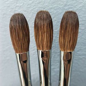 2025 Allemagne Ronde 100 Kolinsky Acrylique Brosse À Ongles Taille 16 Japon Kolinsky Acrylique Brosse À Ongles Art Brosse Lisse pour Ongles OEM/ODM - Product Image 2