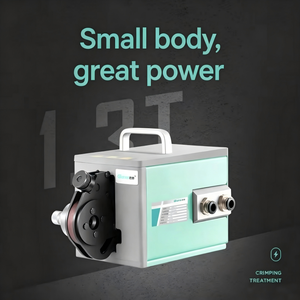 Machine à sertir pneumatique Garni GNQ1-4 pour bornes aériennes de type aiguille, outil de sertissage automatique de fils - Product Image 2