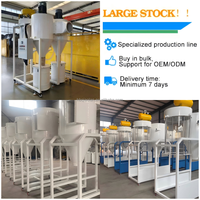 Pemisah Debu Serbuk Gergaji Kayu Multistage Cyclone Tanpa Bahan Habis Pakai, Efisiensi Pre Filter Multi Tabung Dua Tahap untuk Industri