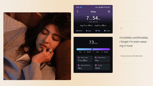 Monitor de Salud SHR K3, Anillo Inteligente con Saturación de Oxígeno en Sangre, Frecuencia Cardíaca, Monitor de Sueño, Monitoreo de Nivel de Estrés, Resistente al Agua IP67 - Product Image 5