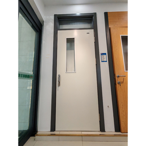 ドアフロントドア住宅用モダンデザイン耐火金属ドア1〜3時間Rtified Commercial - Product Image 2