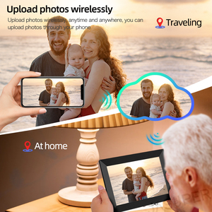 32G Version 10 Inch <b>WiFi</b> Digital Picture Frame With Touch Screen, Easy to Share Photos or Videos Via Frameo App - Product Image 2