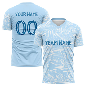 Camiseta de Fútbol Personalizada, Ajuste Deportivo, Ligera, para Entrenamiento y Partido, Calidad Premium, Fabricante Mayorista - Product Image 1