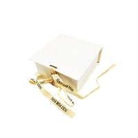 Boîtes cadeaux en carton rigide avec fermeture magnétique personnalisée de luxe, emballage de type enveloppe, boîtes magnétiques en papier avec ruban