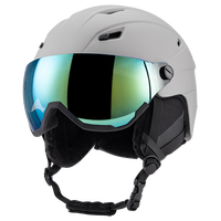 Certifié CE EN1077 Nouveau design Protection des sports de ski Casque de ski de neige avec lunettes