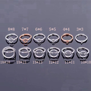 Bán Sỉ Nhẫn Đá Mài Tròn Bằng Bạc Thật 925 - Product Image 2