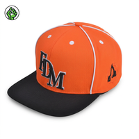 Casquette de baseball structurée unisexe sportive à visière, personnalisable avec logo brodé, style hip-hop, décontractée pour l'extérieur, vente en gros