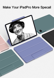 Fundas Inteligentes de Cuero PU con Tapa Triple Plegable para iPad Pro Air 11" 13" M5 M4 M3, Fundas Protectoras Magnéticas Súper Resistentes con Soporte - Product Image 3