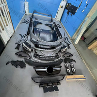 Kit carrosserie extérieur pour Mer cedes benz ML164 à GL GLE166 bodykit 2005-2010 facelift à GLE W166 2023 auto car bodykit