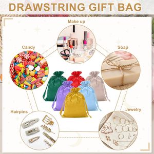 Bolsa de Terciopelo con Cordón, Personalizable con Logotipo, a Prueba de Polvo, para Joyería - Product Image 5