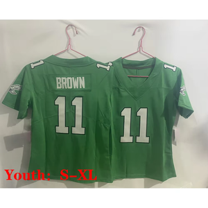 Jóvenes Niños 11 A.J. Camisetas de Fútbol Americano Estadounidenses Bordadas y Cosidas de Primera Calidad al por Mayor - Product Image 5