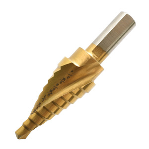 Jeu de forets hélicoïdaux en acier rapide de qualité britannique, plaqués titane, à queue triangulaire, polyvalents pour perceuse électrique - Product Image 4