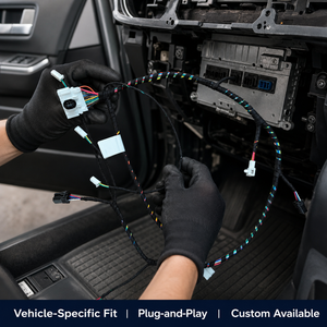 Fabrikpreis Maßgefertigter Automobil-Kabelbaum CE RoHS PVC Kupfer für Japanische Auto-OEM-Ersatzteile - Product Image 4