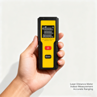 Nouveau télémètre laser 20m 40m, outil de mesure de distance, distomètre pour travaux de construction avec écran LCD