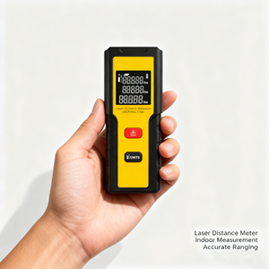 Nuovo Misuratore <span class=keywords><strong>Laser</strong></span> di Distanza 20m 40m con Display LCD - Strumento di Misurazione per Edilizia e Costruzioni - Product Image 1