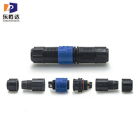 Conectores de Cable Macho y Hembra de 3, 4, 5, 6, 8, 20 y 24 Pines, Conector Impermeable M25, Conjunto de Cable