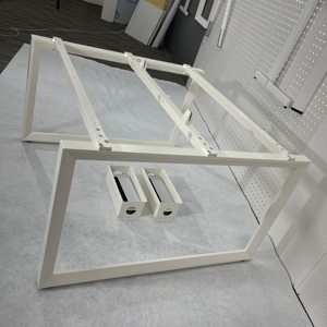 사무실 책상 사용자 정의 색상 현대 내구성 상업용 모듈 확장 워크 스테이션 쓰기 컴퓨터 관리자 데스크 스틸 - Product Image 2