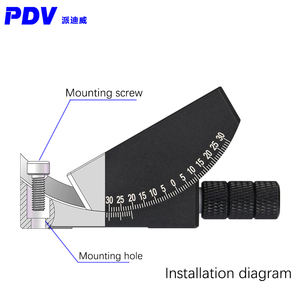 إطار ضبط زاوية لموضع الكاميرا بزاوية قابلة للإمالة اليدوية 80 * * 90 حجم الزاوية اليمنى واليسرى ± 20 درجة لأدوات الاختبار - Product Image 4