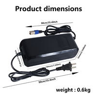 Spot Goods YZPOWER Chargeur de batterie au lithium de haute qualité 54.6V 4A 13S pour scooters électriques avec protection OTP OVP Premier choix