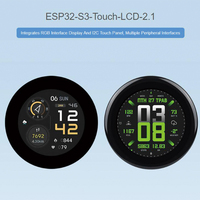 ESP32-S3 2.1inch Capacitive Touch Round Display Development Board, 480x480 IPS 32-bit LX7 Dual-core Processor ESP32 With Display