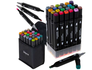 Juego de rotuladores de bocetos de alcohol de color para regalo de arte gráfico, juguetes de pintura y dibujo 24 30 36 40 48 60 80 120 <span class=keywords><strong>168</strong></span> 204 - Product Image 3