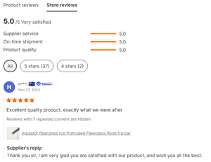 Panneaux composites en fibre de verre époxy FRP, procédé de pultrusion, construction industrielle, léger, résistant à la flexion - Product Image 6