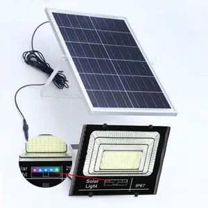 High Brightness Outdoor Ip65 Waterproof Courtyard Aluminium Flood Lamp 40 60 100 200 300 Watts Solar Power Led Flood Light