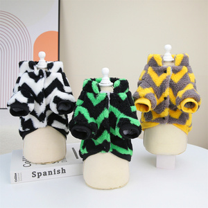 Ropa para Mascotas para Otoño/Invierno, Moda para <span class=keywords><strong>Perros</strong></span> y Gatos, un Traje <span class=keywords><strong>de</strong></span> Invierno con un Abrigo con Patrón <span class=keywords><strong>de</strong></span> Ondas Eléctricas - Product Image 2